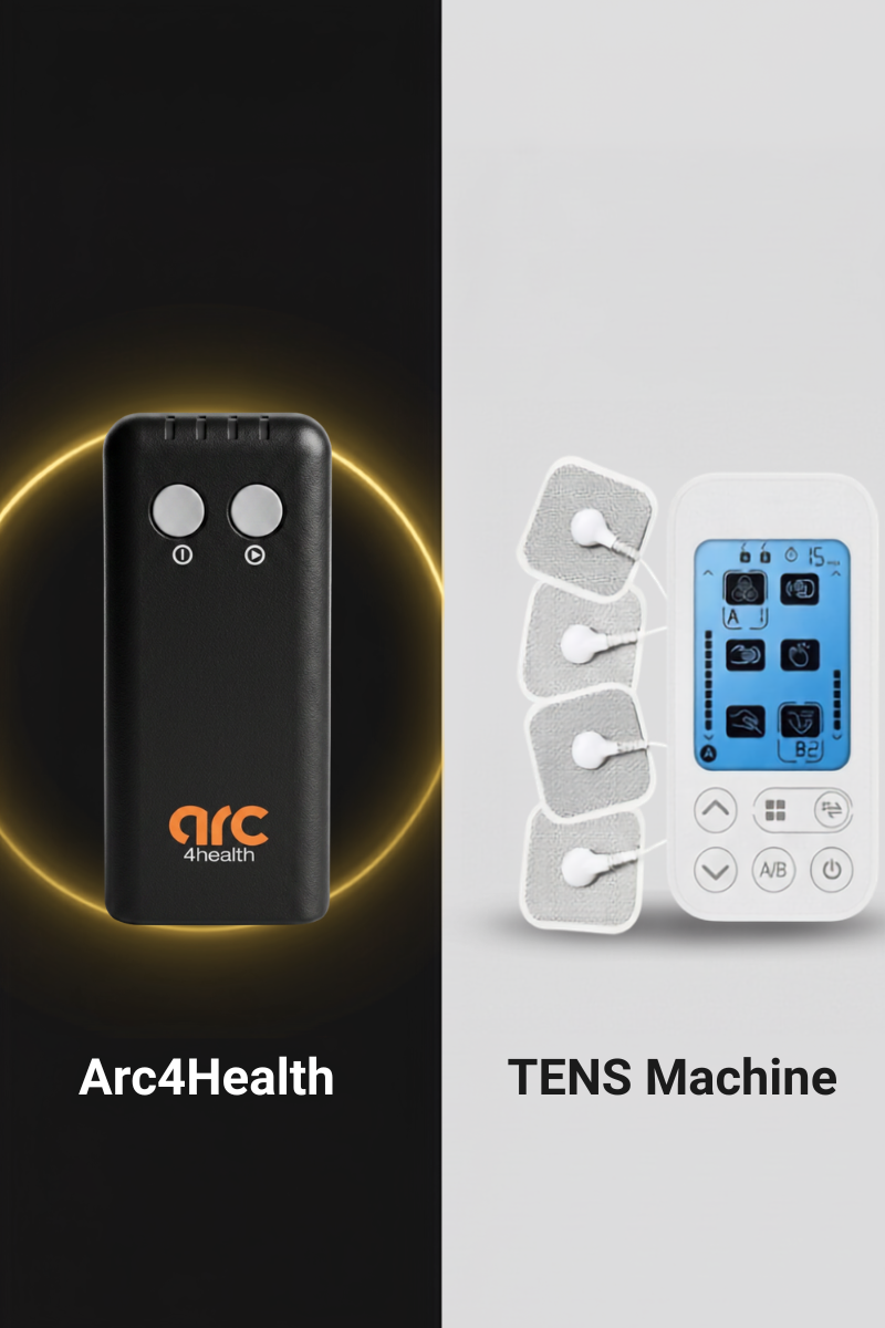 TENS vs Microcurrent Therapy: “The Arc4Health Difference: Gentle Technology, Powerful Results”