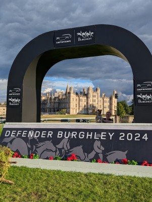 September – Off to Burghley